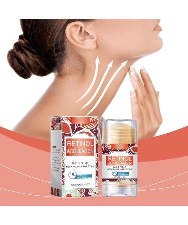 Retinol & collagen facial care stick 40 g retinol firming cream against wrinkles day and night neck firming cream longlasting care for all skin types - Buy Online on GoSupps.com