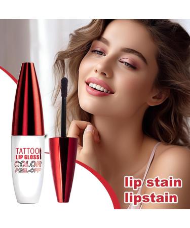  Yhsioaklo Peelable lip stain Peelable lip stain - Waterproof and stain-resistant nude lip pencil matte finish Moisturizing non-stick peelable lipstick for on-the-go use - Buy Online on GoSupps.com