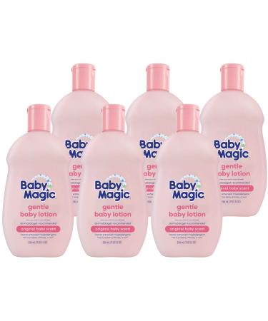 Baby Magic Gentle Baby Lotion Vitamins & Aloe Original Baby Scent 6 Count 9 Fl Oz (Pack of 6)