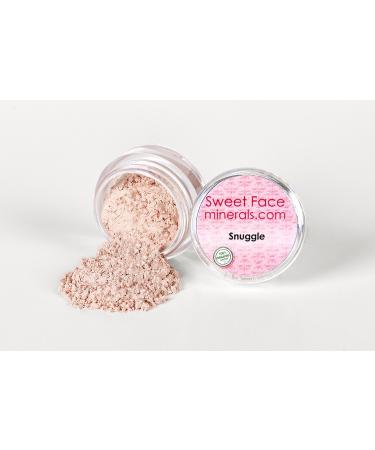 SNUGGLE EYE SHADOW Brow Jar Mineral Makeup Bare Skin Peach Pink Liner Powder