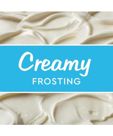Duncan Hines Creamy Vanilla Frosting 16 oz & Whipped Cream Cheese Frosting 14 oz | Bundle With a Snack Scout Lunch Bag - Buy Online on GoSupps.com