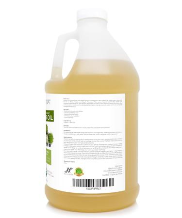 Buy Velona USDA Organic Castor Oil - 1 Gallon | Cold Pressed Natural Oil for Hair Eyelashes & Eyebrows | Hexane Free USP Grade - Buy Online on GoSupps.com