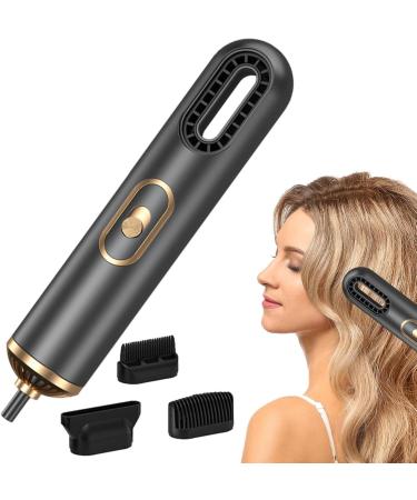 Negative Ion Hair Dryer 3in1 Blow Dryer with Negative Ion Lightweight Temperature Adjustment Hair Styling Dryer Tool Quick Drying Powerful Hairdryer with Diffuser for Curly Straight Hair Home Gray European hair dryer - Buy Online on GoSupps.com