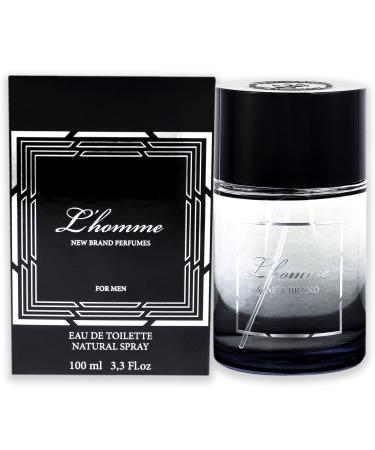 New Brand L Homme EDT Spray Men 3.3 oz sem numero