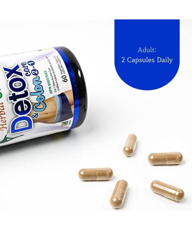 Herbal Slim Detox & Colon Care Herbal Supplement Vegan Non-GMO (60 Count) - Buy Online on GoSupps.com