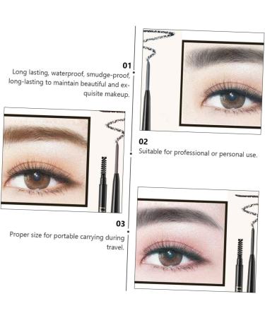 Beavorty Eyebrow Liner 6pcs 2 1 Eyebrow Makeup Tools Mechanical Pencil Eyebrow Pencil Brown Rotate Eyebrow Pencils Door - Buy Online on GoSupps.com