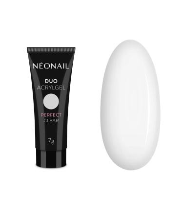 NeoNail Professional NeoNail Professional Duo Acrylic Gel 7g for Artificial Nail Extensions and Sculpting - Builder Gel - Clear