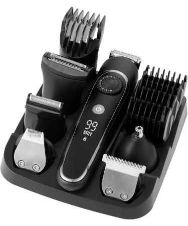 Hair Clippers for Men Professional Beard Trimmer Hair Clippers for Men Hair Trimmer Hair Cutting Kit 6 in 1 Waterproof Rechargeable With Box - Buy Online on GoSupps.com