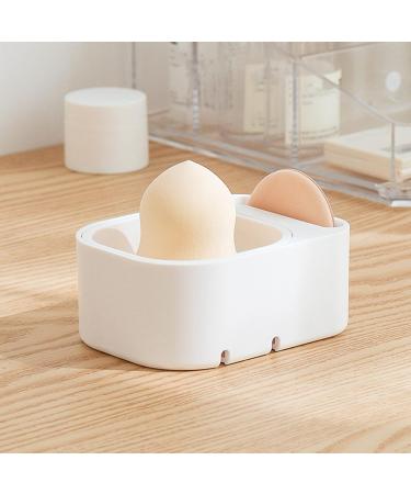 Makeup Sponge Blender Holder Makeup Sponge Drying Stand Powder Puff Makeup Storage Rack Egg Beauty Sponge Stand PS Anti Dust Powder Puff Storage Drying Rack for Bedroom - Buy Online on GoSupps.com