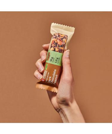 Maxinutrition Dark Chocolate Peanut Nussriege - Vegan Protein Bars (12x46g) | 22% Plant-Based Protein No Added Sugar Artisan Quality - Buy Online on GoSupps.com