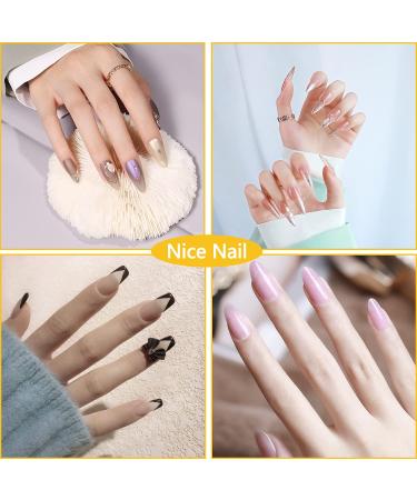 500 PCS Acrylic Nail Forms | Polygel Nail Extension Guide Stickers - Gel Nails Art Paper for DIY Manicure Design - Buy Online on GoSupps.com
