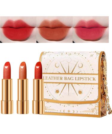 Matte Lipstick - Liquid Matte Lipstick | Lipstick for Women 3 Colors Long-Lasting Matte Lipstick Non-Sticky Formula for Everyday Comfort Dates or Winter Wear - Buy Online on GoSupps.com