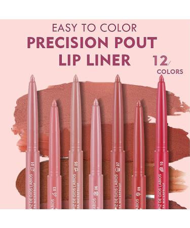 Buy Lip Liner Set - 12 High Pigmented Waterproof Colors | Long Lasting Velvet Slim Makeup for Daily Travel & Parties - International Shipping Available - Buy Online on GoSupps.com