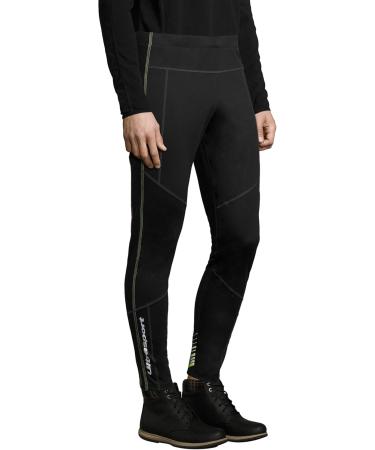 Ultrasport Advanced Men's Stretchy Cross-Country Trousers - XL Black/Neon Yellow Water-Repellent & Windproof Ski Pants for Winter Sports & Outdoor Activities - Buy Online on GoSupps.com