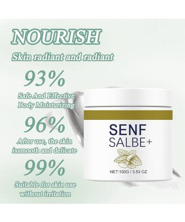 Laralily Mustard Ointment Against Cellulite - Active Mustard Ointment - Against Cellulite - Can be used for massage - Suitable for thighs arms stomach and buttocks - Buy Online on GoSupps.com