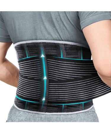 Back Support Belt for Men and Women Lightweight Back Braces for Lower Back Pain Under Clothes Breathable Adjustable Lumbar Support for Yaha Sciatica Herniated Disc Heavy Lifting Scoliosis
