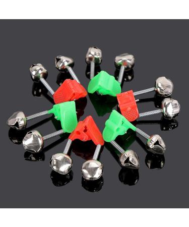 Brateuanoii 30-Piece Fishing Bells Set - Dual Color Bite Indicators for Outdoor Fishing - Essential Fishing Accessories - Buy Online on GoSupps.com