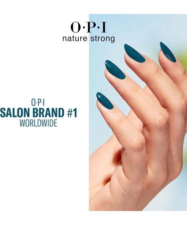 OPI Nature Strong Nail Polish | Quick Dry Nail Varnish with Long-Lasting Results | Made with Natural Vegan Ingredients | Dark Shades - Buy Online on GoSupps.com