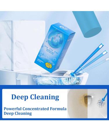 Upgraded Concentrated Descaling Toilet Cleaning Stick Concentrated Descaling Toilet Cleaning Stick - 4Pcs Toilet Bowl Cleaners Stick Deep Cleaning Four Scents Long-Lasting Freshness - Buy Online on GoSupps.com