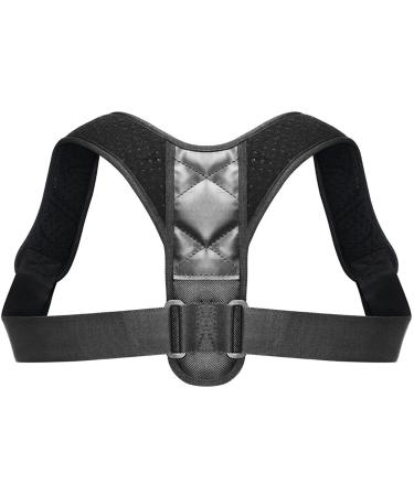 Brace Support Belt Adjustable Back Posture Corrector Clavicle Spine Back Shoulder Lumbar Posture Correction (Color : P001 Size : S) Handmade Full moon lofty ambition