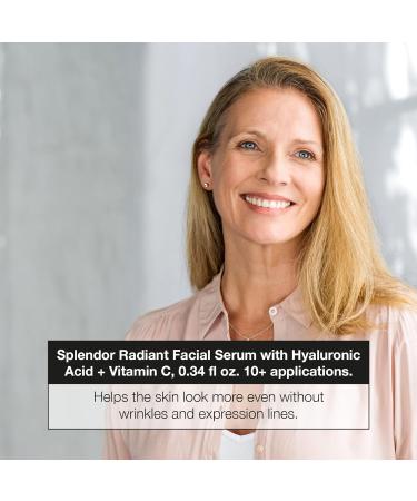Splendor Radiant Facial Serum Ampoules | Hyaluronic Acid & Vitamin C for Skin Firming | Lullage Revitalizing Serum - Buy Online on GoSupps.com