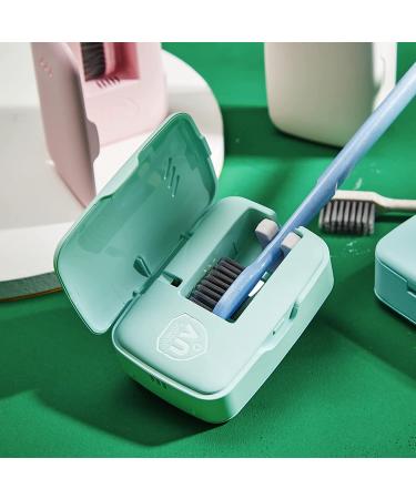GFU Rechargeable Toothbrush Sanitizer Case - Portable Cleaner for All Toothbrushes - Home, Travel, Camping, Business Trip - Green - Buy Online on GoSupps.com