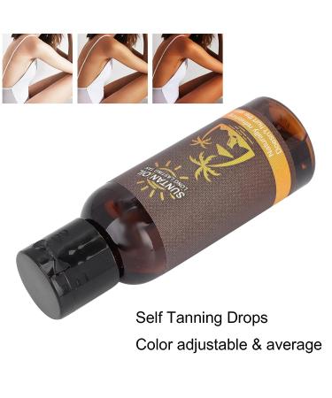 Body Self Tanning Drops - Long Lasting Sunless Tan Oil for Healthy & Glamorous Skin - Buy Online on GoSupps.com