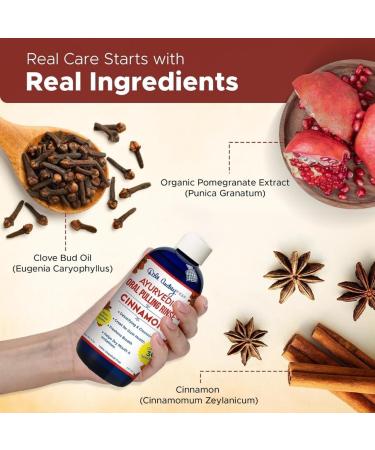 Dale Audrey Nano Hydroxyapatite Mouthwash Oil Pulling for Teeth and Gums | Cinnamon Flavored Organic Mouthwash for Bad Breath | Essential Oils for Teeth Whitening & Fresh Breath Natural Mouthwash 8 oz - Buy Online on GoSupps.com