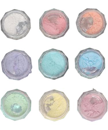 Mirror Effect Manicure Powder Double Ended 9 Colors Nail Art Glitter Powder Individual Boxed Applicator for Nail Salon - Buy Online on GoSupps.com