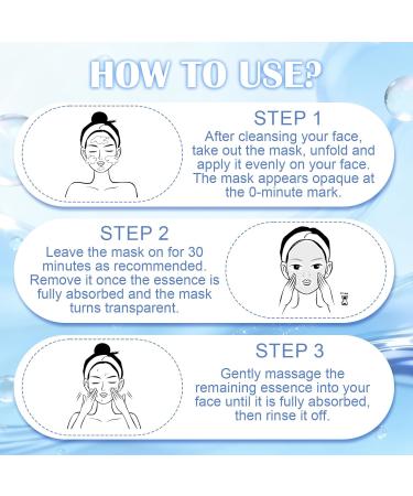 10 Unit s Masque Collagene Hydratant Visage Masque Bio Collagene Att nuez les Ridules et les Rides Hydratant et Anti- ge Raffermissante 2 unit (Lot de 1) - Buy Online on GoSupps.com
