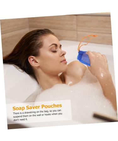 Didiseaon 5pcs Lathering Soap Exfoliating Pouches | Durable Nylon Bath & Shower Pocket Soap Savers for Face & Body Care - Buy Online on GoSupps.com