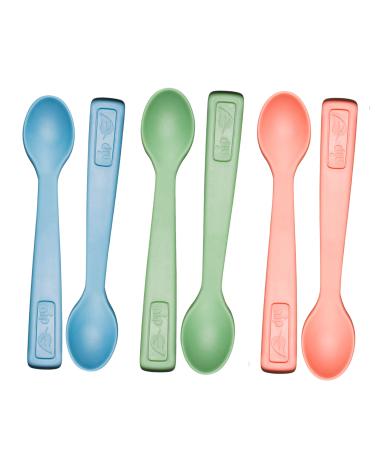 nip Eat Green eco organic baby spoon: Without melamine spoon for babies and children from 4 months dishwasher safe 6 pieces