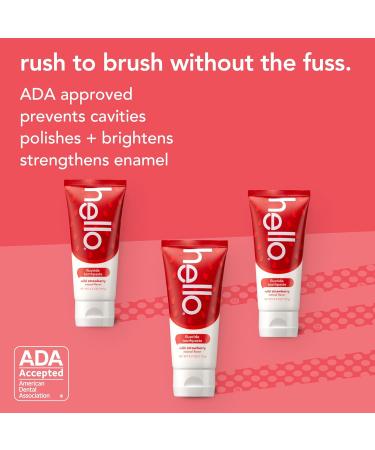 hello Kids Toothpaste Bundle with Dragon Dazzle Blue Raspberry 4.2 OZ 3-Pack and Wild Strawberry 3-Pack - Buy Online on GoSupps.com