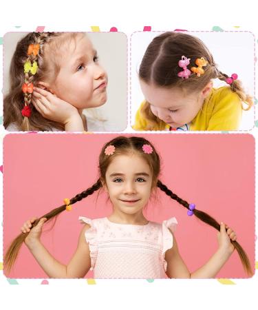 96 Piece Self Hinge Hair Barrettes Set for Girls - Plastic Bow Flower Barrettes Hair Clips - Colorful Hairpin Set for Girls Toddlers - Cute Hair Accessories for Ponytails - 80s 90s Style - Buy Online on GoSupps.com