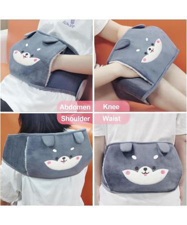 Hot Water Bottle with Belt Hot Water Bottle with Wailt Cover Rubber Hot Water Bottle with Cover for Neck and Shoulder Back Legs Waist Warm (A) - Buy Online on GoSupps.com