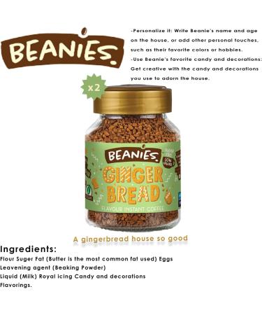 Christmas Festive Gift Set for Grandpa - Border Biscuits Beanies Cookies & Cream and Ginger Bread Instant Coffee x2 Aero Galaxy & Cadbury Instant Hot Chocolate Sachets | Gift Hamper for Granddaddy Gift Box 4 - Buy Online on GoSupps.com
