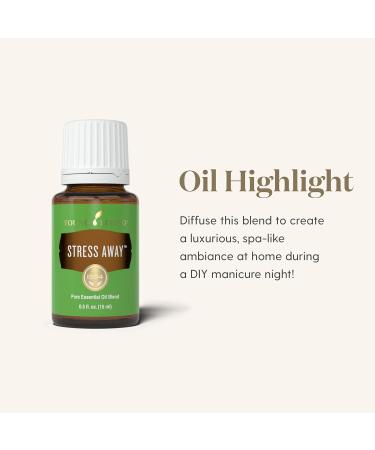 Young Living Roll-On Stress Away 10ml Essential Oil - Lavender & Lime - Ultimate Relaxation & Stress Relief - Buy Online on GoSupps.com