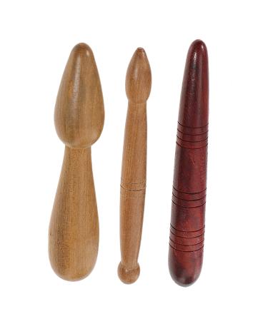 Healeved 3st acupuncture rod made of massage tab from GUA SHA face Tools scratch massage also massage plate wooden sticks foot-hand massage tab-massage stick massage accessories spa wood