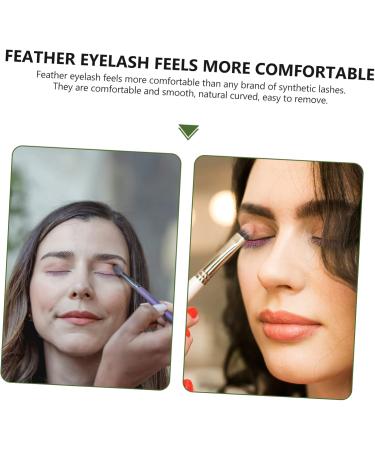 5 Pairs Colored False Eyelashes Colorful Lashes Toiletries Makeup Synthetic Fiber Eyelash Eye Lashes Extension Pestanas Postizas Naturales Decorate Girl Luxury Artificial Fiber - Buy Online on GoSupps.com