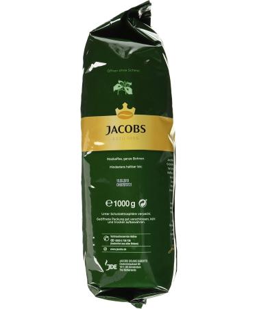 Jacobs Kr nung Caff Crema Grains de 4 (4 x 1000 g) cr me. 1 kg (Lot de 4) - Buy Online on GoSupps.com