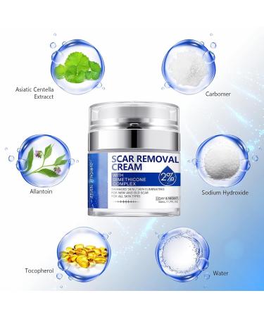 50ml Skin Repair Stretch Mark & Scar Removal Cream - Effective Surgery, Injury & C-Section Scar Lightening Treatment & Toenail Clippers Removal Solution - Buy Online on GoSupps.com