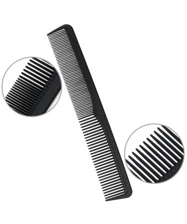 JEOPOOM Hair Comb Set (3 Pieces) - Sleek Bun Brush & Double Edge Hairbrush for Men & Women - Perfect Hairdresser Comb Set in Black - Buy Online on GoSupps.com