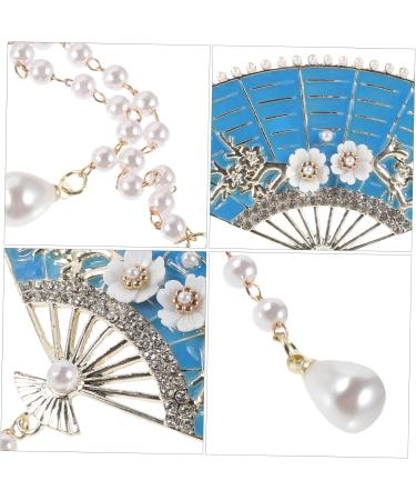 VALICLUD Fan Tassel Hair Clip Claw Clip Hair Clips Chinese Headdress Barrettes for Girls Fan Hair Clamp Girls Hair Clip Hair Pin Tiara Hair Accessories for Women Kimono China Metal Miss - Buy Online on GoSupps.com