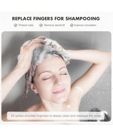 FREATECCH CHAUT Massage Brush - Wet & Dry Shampoo Hair Brush for Scalp Peeling Dandruff Relief and Hair Growth Silicone Ridge Care for Healthy Roots - Buy Online on GoSupps.com