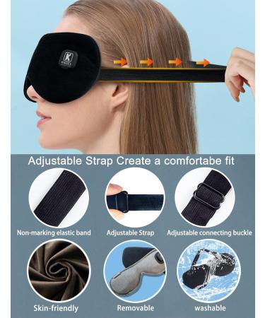Shop Heated Eye Mask USB Cordless - Comfort for Dry Eyes Blepharitis & Puffy Eyes | Travel-Ready Warm Compress - Buy Online on GoSupps.com