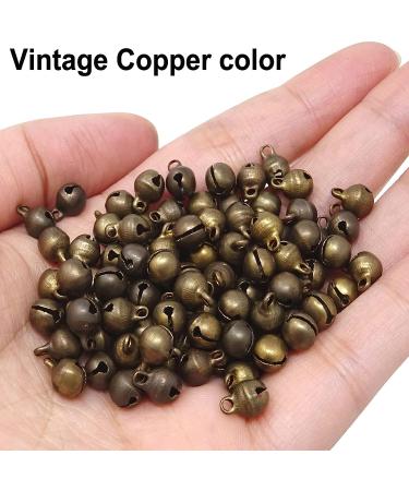Maydahui 200PCS Mini Jingle Bell 1/4 Inches Vintage Bronze Beads for DIY Sewing and Crafts - Buy Online on GoSupps.com