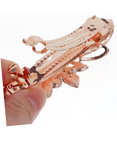 DOITOOL Rhinestone Hair Clip Hairstyle Hairpin Women's Hair Clips Elegant Hair Clip Ladies Hair Clip Hair Pin Hair Barrettes Aesthetic Hair Accessories Metal Hair Clip Spring - Buy Online on GoSupps.com