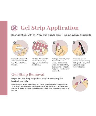 Electric Blue Jamberry Gel Strips - DIY Shellac Nails - No Heat or Light Cure - Buy Online on GoSupps.com