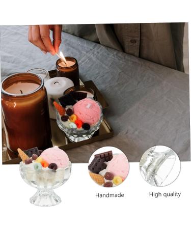 Buy FOMIYES Ice Cream Scented Candle Cup - Decorative Votive Candle for Home & Xmas | International Shipping - Buy Online on GoSupps.com