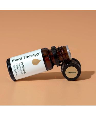 Plant Therapy Patchouli Essential Oil 100% Pure Undiluted Natural Aromatherapy Therapeutic Grade 10 mL (1/3 oz) - Buy Online on GoSupps.com